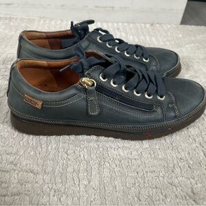 Pikolinos Leather Lace Up Sneakers